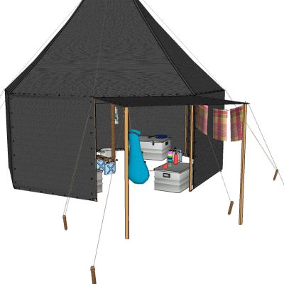 露营野炊帐篷构件