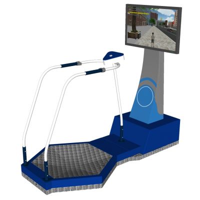 现代健身房VR步行模拟