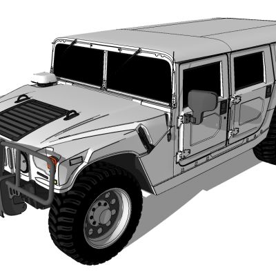 悍马越野汽车构件