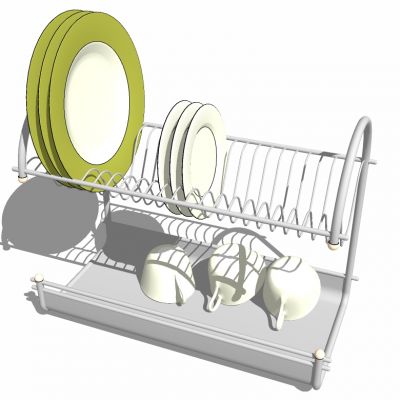 盘子架厨房摆件饰品