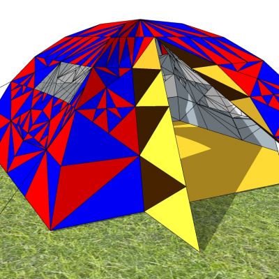 露营野炊帐篷构件