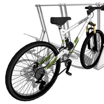 自行车山地车车架构件