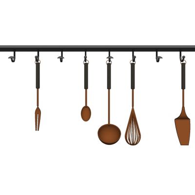 现代厨房摆件厨具铲子