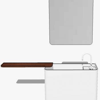 北欧现代卫生间