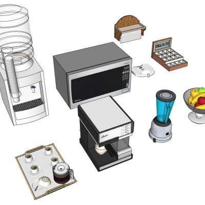 饮水机烤箱咖啡机调料盒水果盘果蔬机