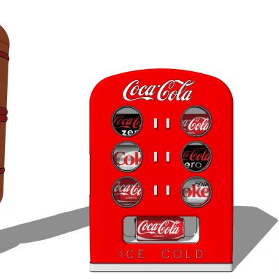 啤酒桶可乐机可乐罐组合