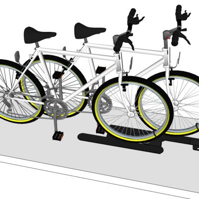 自行车山地车展架展台构件