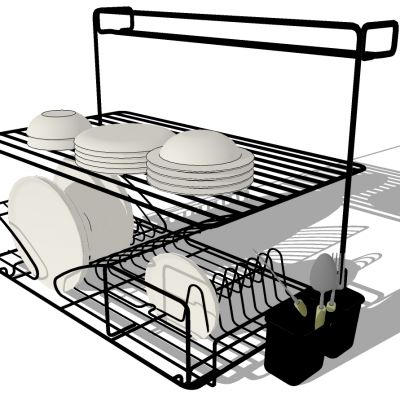 厨房摆件盘子碗架餐具