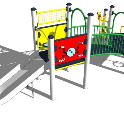 儿童游乐娱乐城设施器材滑梯构件