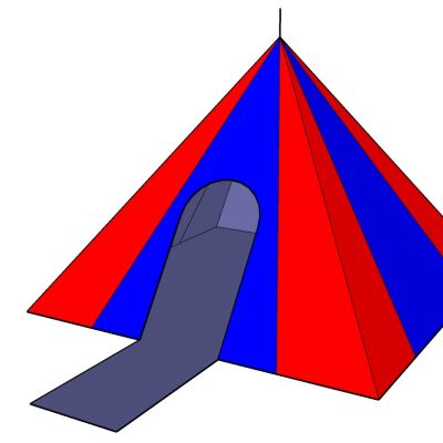 露营野炊帐篷构件