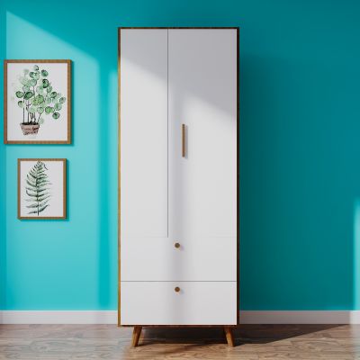 现代北欧风格实木衣柜