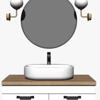 北欧现代卫生间
