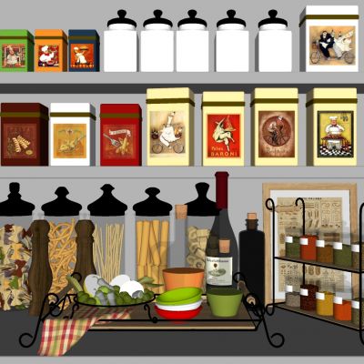 欧式美式铁艺厨房餐具调料组合柠檬水果框