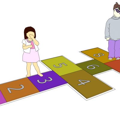 现代儿童游乐设施