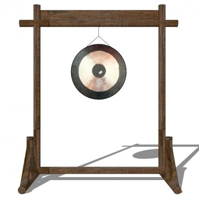 古典古代乐器锣构件