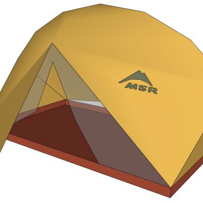 露营野炊帐篷构件