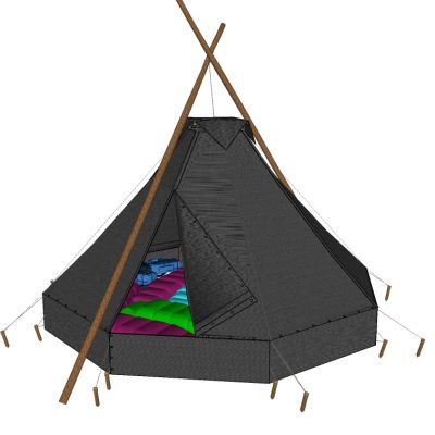 露营野炊帐篷构件