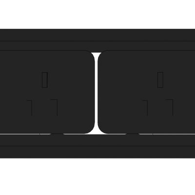 现代开关插座面板插板组合背景墙