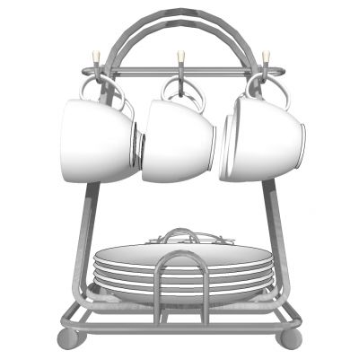 餐具水壶茶壶水杯架