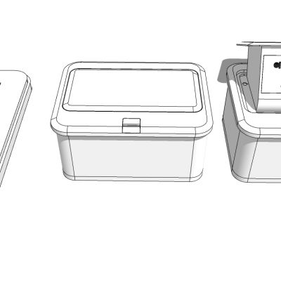 现代开关插座面板插板地插背景墙