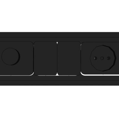 现代开关插座面板插板组合背景墙