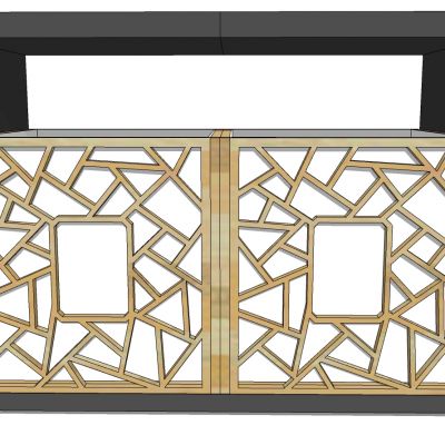 新中式户外垃圾桶垃圾箱