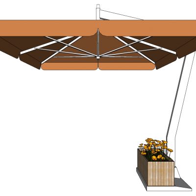 现代室外户外遮阳伞