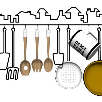 现代厨房摆件厨具铲子