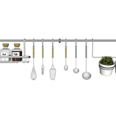 现代厨房摆件厨具铲子