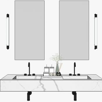 北欧现代卫生间