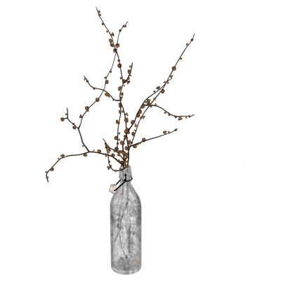 现代玻璃花瓶插花花艺摆件