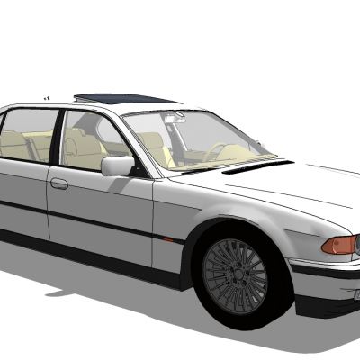 宝马汽车跑车构件