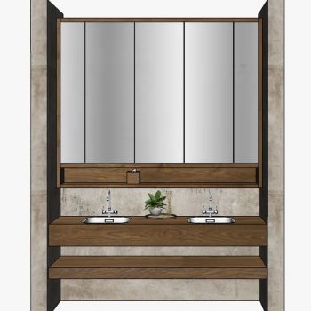 北欧现代卫生间