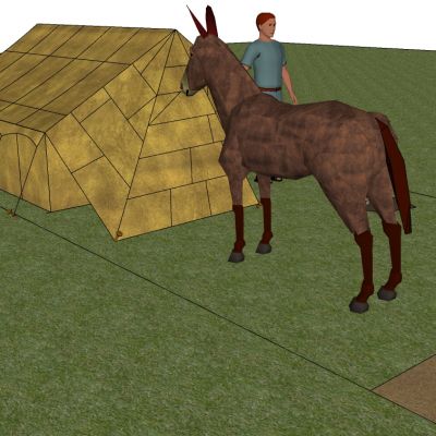 露营野炊帐篷构件