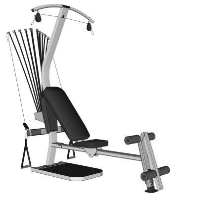 现代健身房健身器材仰卧板健腹板