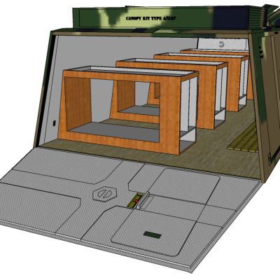 露营野炊帐篷构件