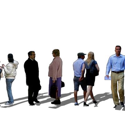 精细女性男性人物人群