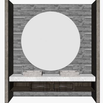 北欧现代卫生间