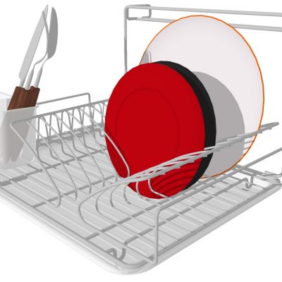 厨房摆件盘子碗架餐具