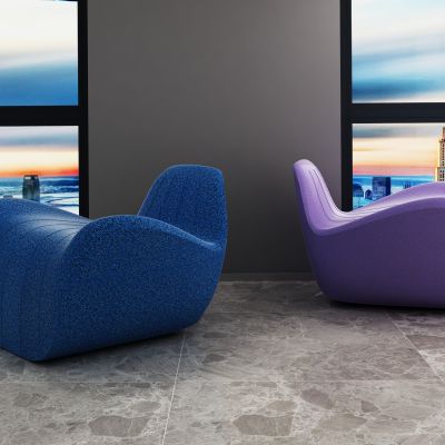 现代单人休闲沙发