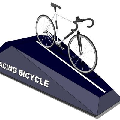 自行车山地车展架展台构件