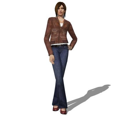 女装人物服饰服装模特