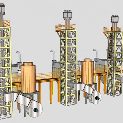 防空气污染设备排气系统