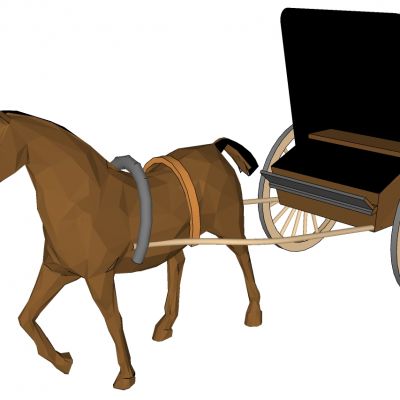 欧式法式马车构件