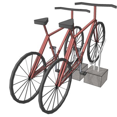 自行车山地车车架构件