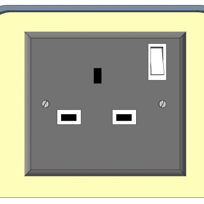 现代开关插座面板插板组合背景墙