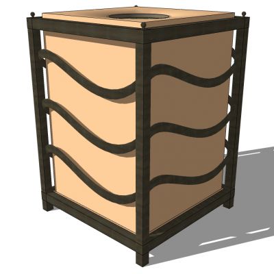 现代简约户外垃圾桶垃圾箱