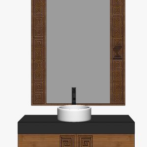 北欧现代卫生间