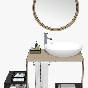 北欧现代卫生间