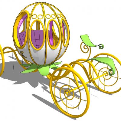 欧式法式马车花车构件